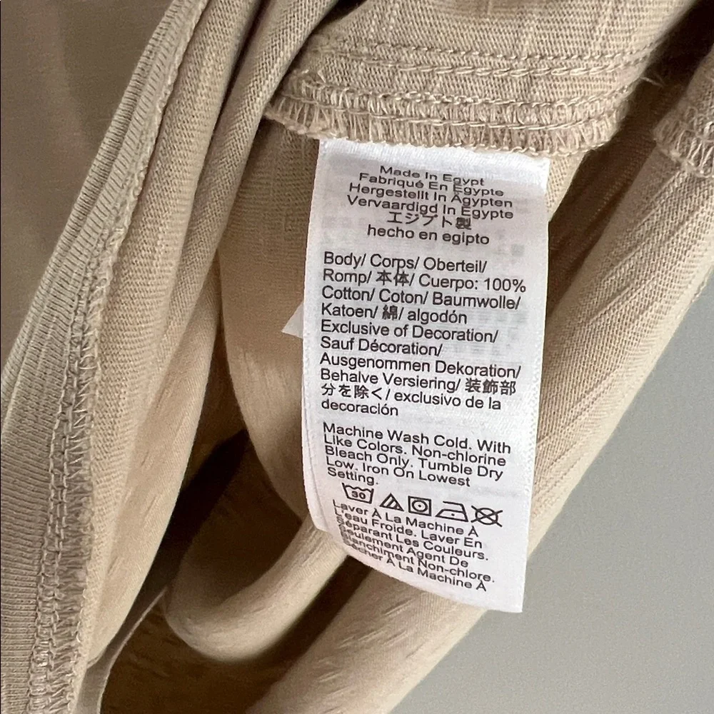 J. Crew Men's Egyptian Cotton Button Down Shirt Size XL